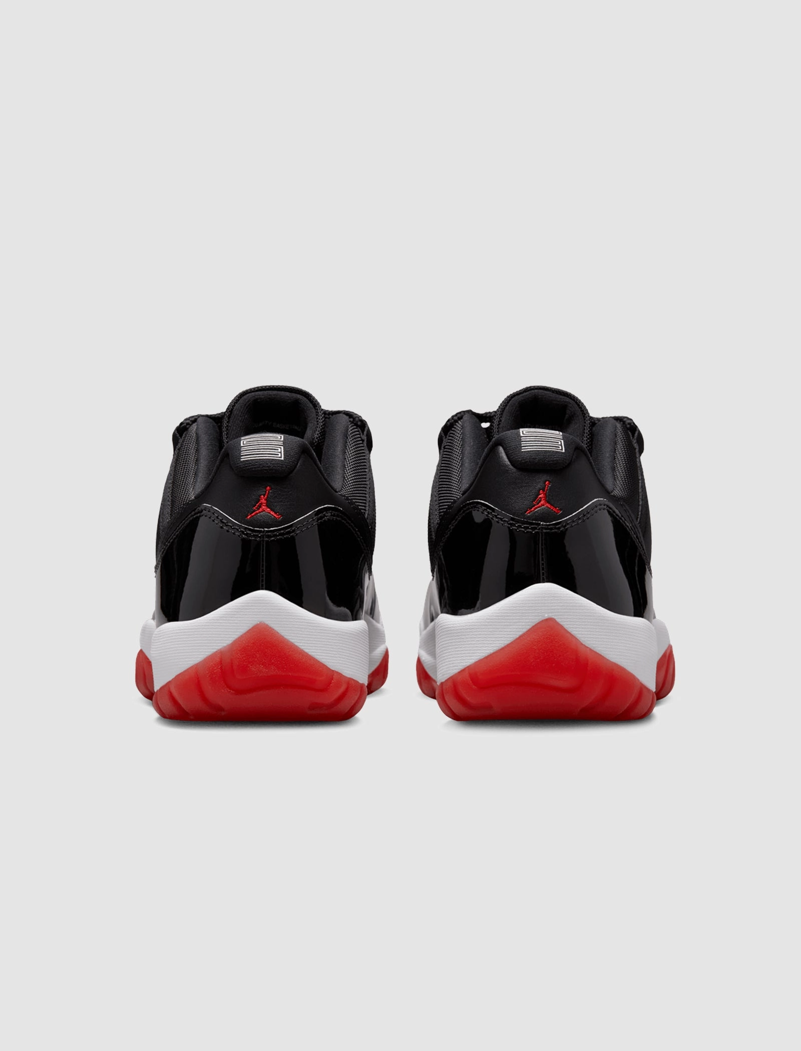 AIR JORDAN 11 RETRO LOW "BRED" Retro basketball lifestyle shoes