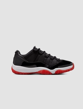 AIR JORDAN 11 RETRO LOW "BRED" Iconic Air Jordan streetwear sneakers