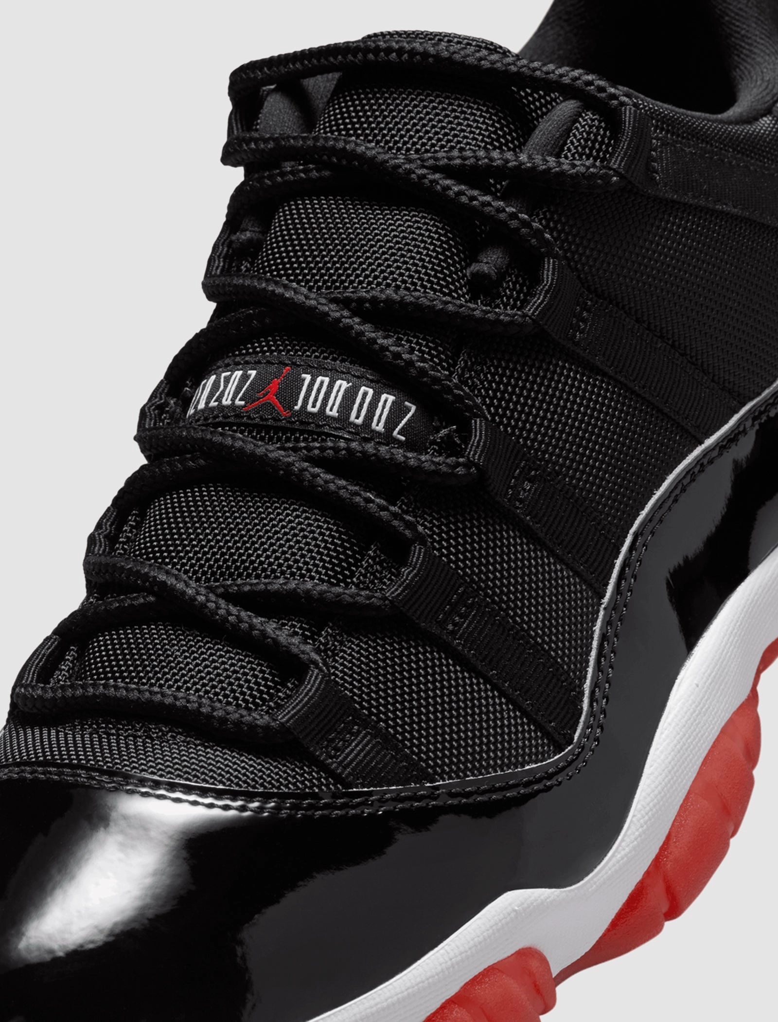 AIR JORDAN 11 RETRO LOW "BRED" Retro basketball lifestyle shoes