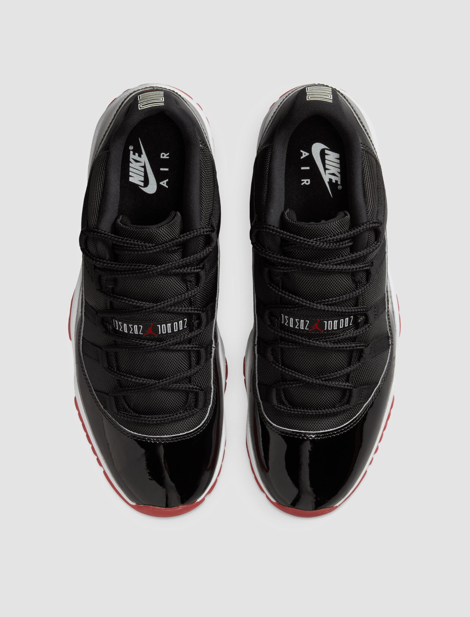AIR JORDAN 11 RETRO LOW "BRED" Retro basketball lifestyle shoes