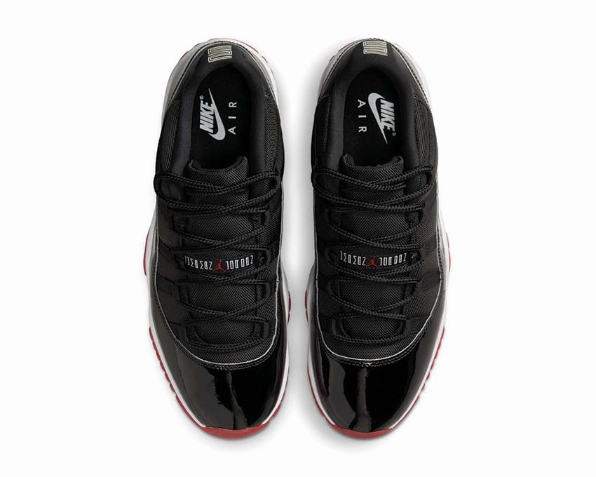 Air Jordan 11 Retro Low "Bred" Timeless hoop footwear