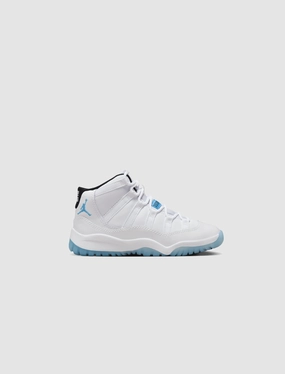 AIR JORDAN 11 RETRO "LEGEND BLUE" PS Iconic Air Jordan streetwear sneakers