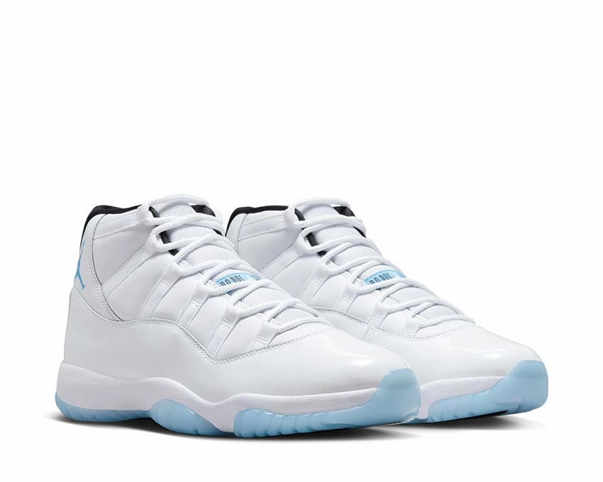 Air Jordan 11 Retro "Legend Blue" Vintage leather court sneakers