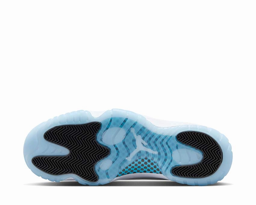 Air Jordan 11 Retro "Legend Blue" Vintage leather court sneakers