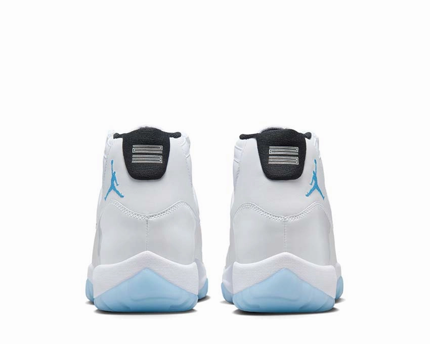 Air Jordan 11 Retro "Legend Blue" Vintage leather court sneakers