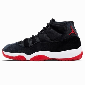 Air Jordan 11 Wmns Retro 'Bred Velvet' Air Jordan 1 sneakers with heritage court style