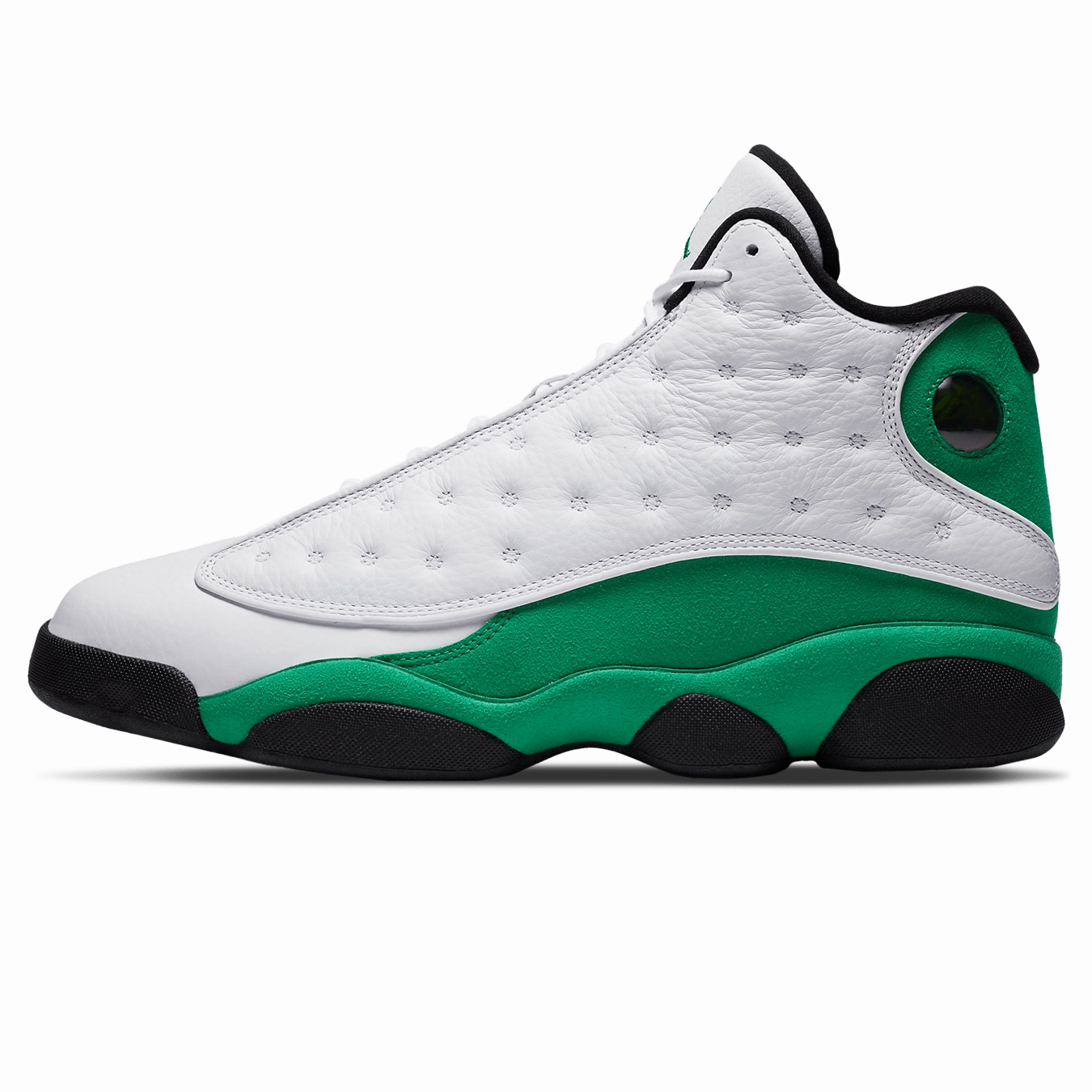 Air Jordan 13 Retro 'Lucky Green' Air Jordan 1 sneakers with heritage court style