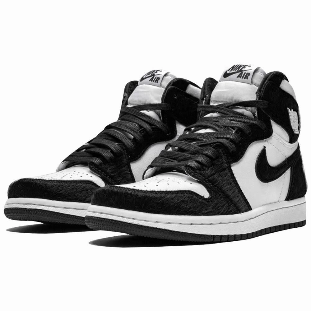 Air Jordan 1 Black White Womens Air Jordan 1 vintage style sneakers