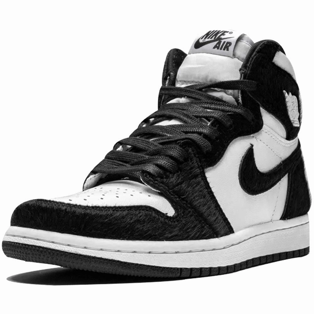 Air Jordan 1 Black White Womens Air Jordan 1 vintage style sneakers