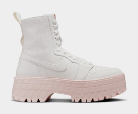 Air Jordan 1 Brooklyn Womens Lifestyle Shoes (Sail/Legend Pink/Sail) Air Jordan 1 classic shoes for streetwear looks