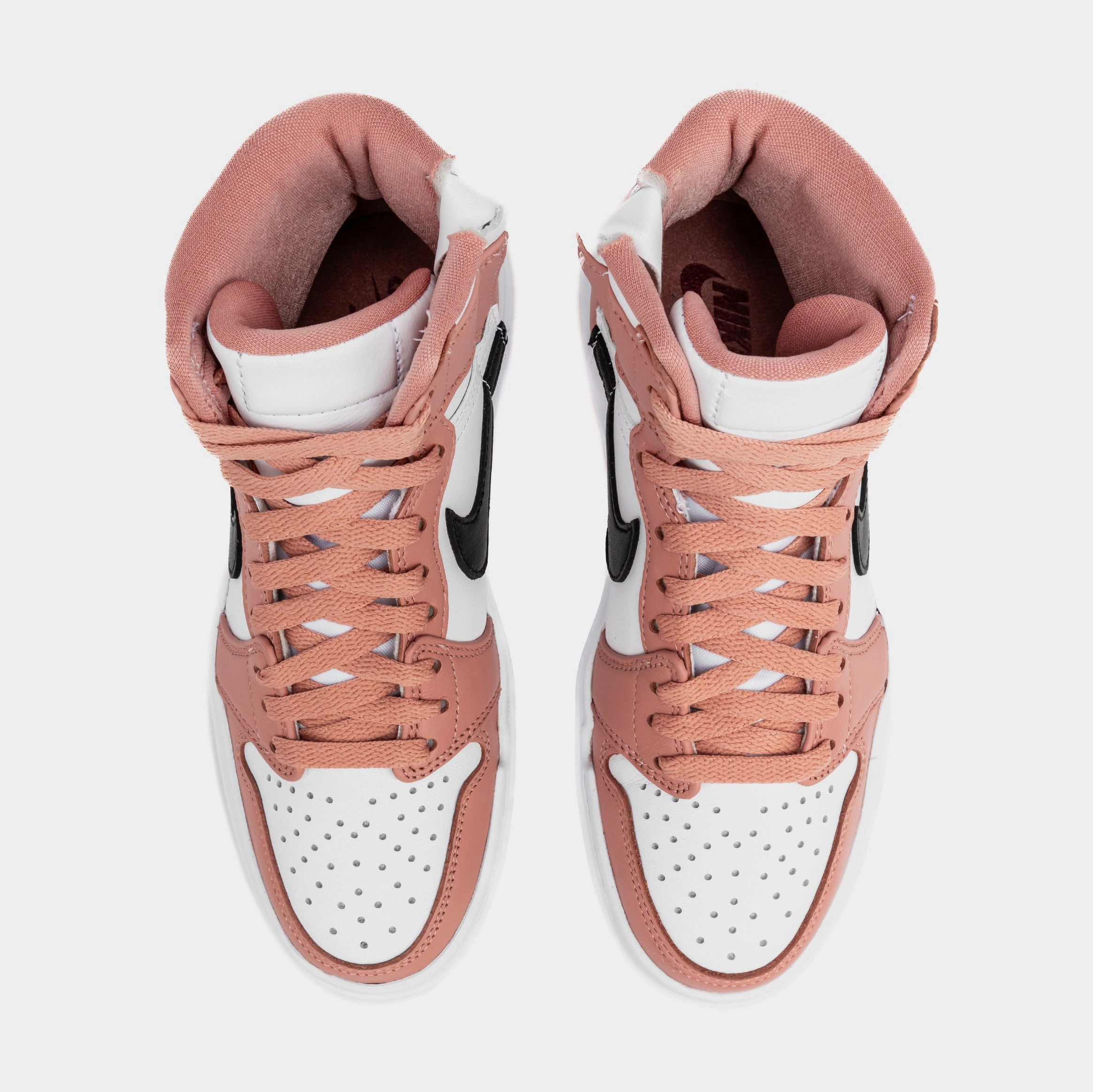 Air Jordan 1 Elevate High Red Stardust Womens Lifestyle Shoes (Red Stardust/White) Air Jordan 1 original design shoes