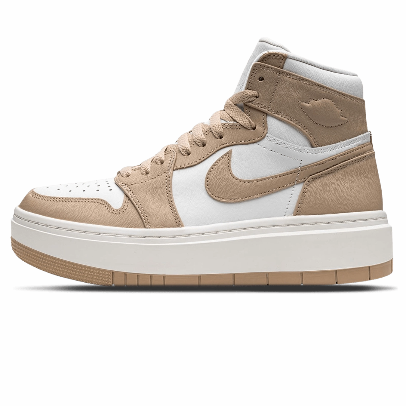 Air Jordan 1 Elevate High Wmns 'Desert' Air Jordan 1 sneakers with heritage court style