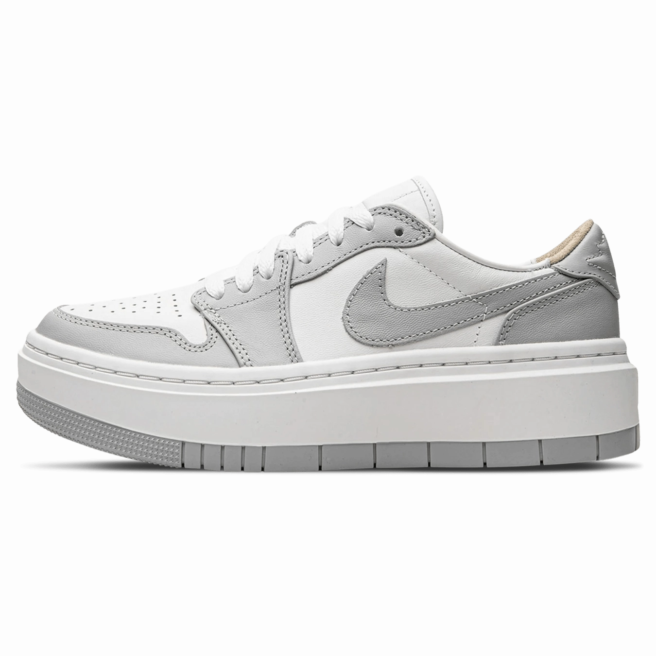 Air Jordan 1 Elevate Low Wmns 'Wolf Grey' Air Jordan 1 Low sneakers perfect for casual outfits
