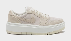 Air Jordan 1 Elevate Low Womens Lifestyle Shoes (Brown/Beige) Air Jordan 1 classic shoes for streetwear looks