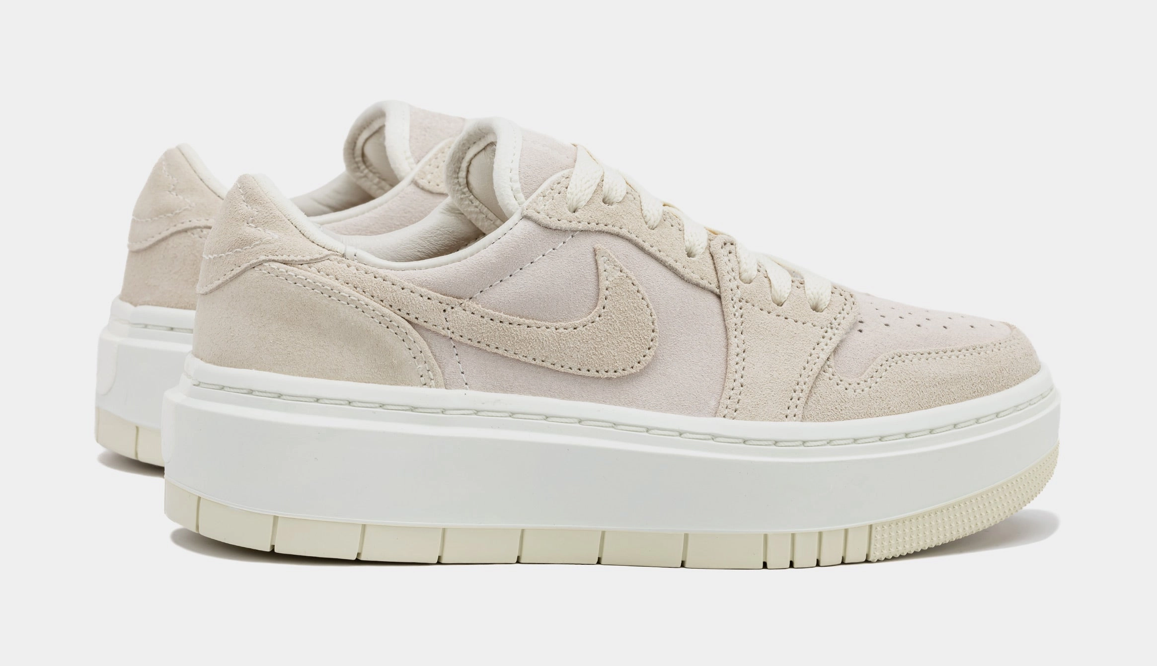 Air Jordan 1 Elevate Low Womens Lifestyle Shoes (Brown/Beige) Air Jordan 1 original design shoes