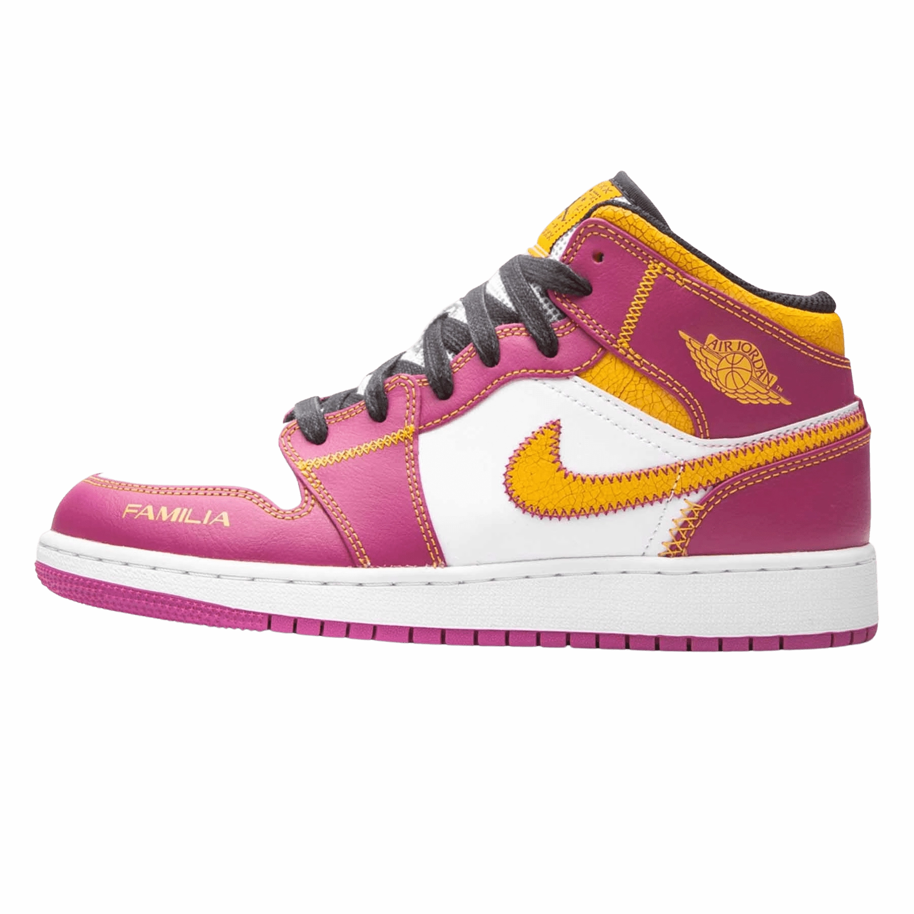 Air Jordan 1 GS 'D??a de Muertos' Air Jordan 1 Mid versatile shoes for daily wear