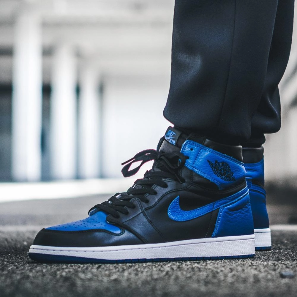 Air Jordan 1 GS Retro High OG Royal Air Jordan 1 vintage style sneakers