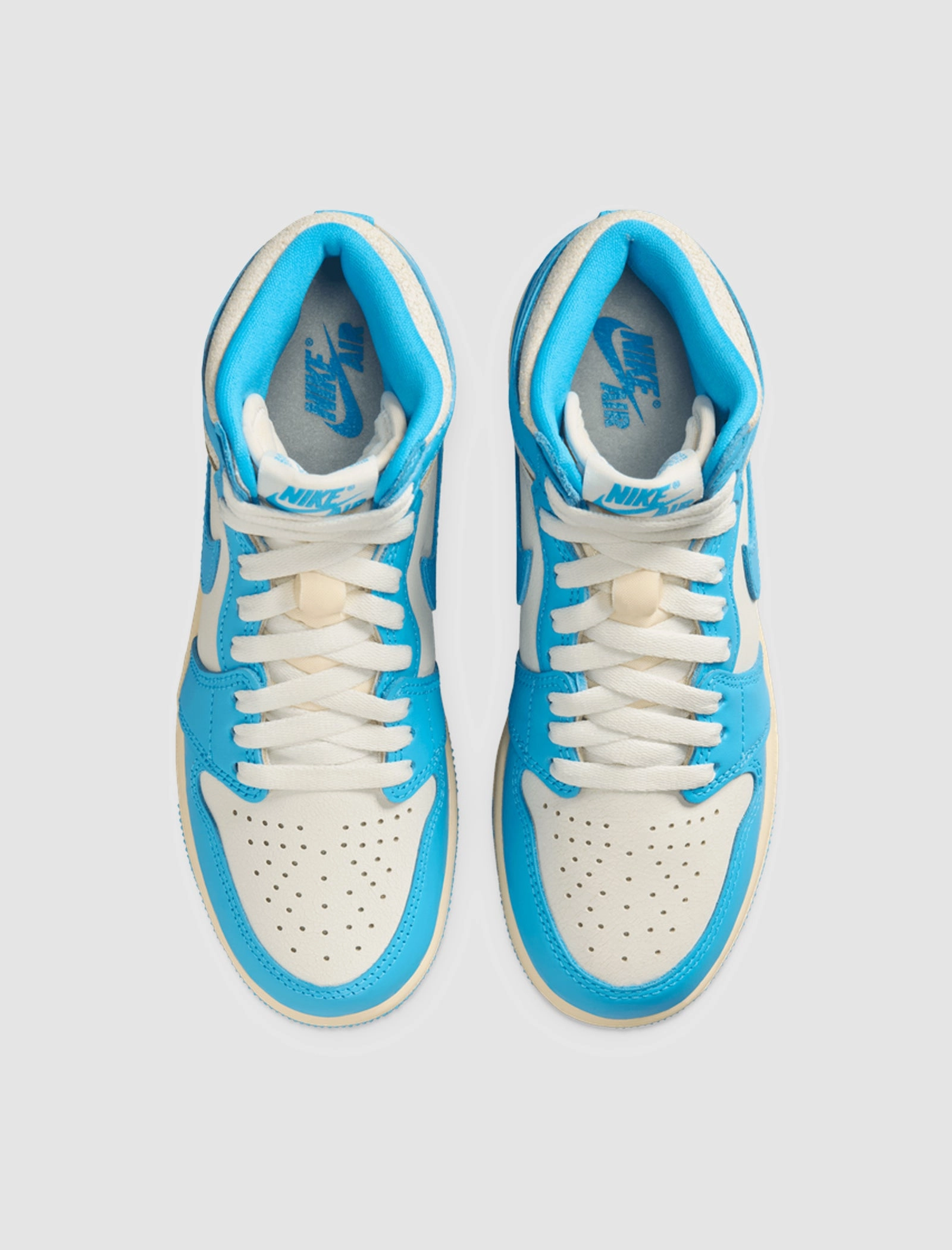 AIR JORDAN 1 HI OG REIMAGINED "UNC" GS Retro basketball lifestyle shoes