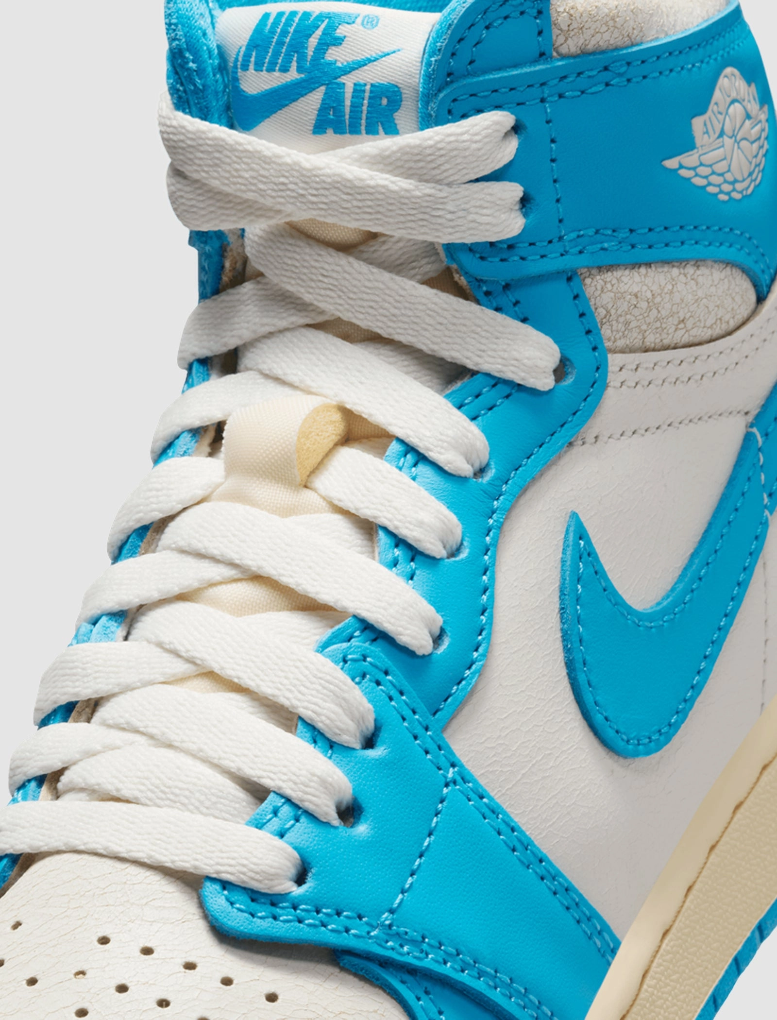 AIR JORDAN 1 HI OG REIMAGINED "UNC" GS Retro basketball lifestyle shoes