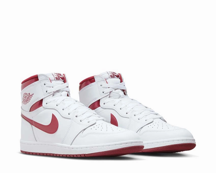 Air Jordan 1 High '85 "Metallic Burgundy" Vintage leather court sneakers
