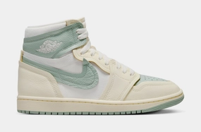 Air Jordan 1 High Method of Make Womens Lifestyle Shoes (Legend Sand/Jade Smoke/Sail/Muslin) Air Jordan 1 classic shoes for streetwear looks