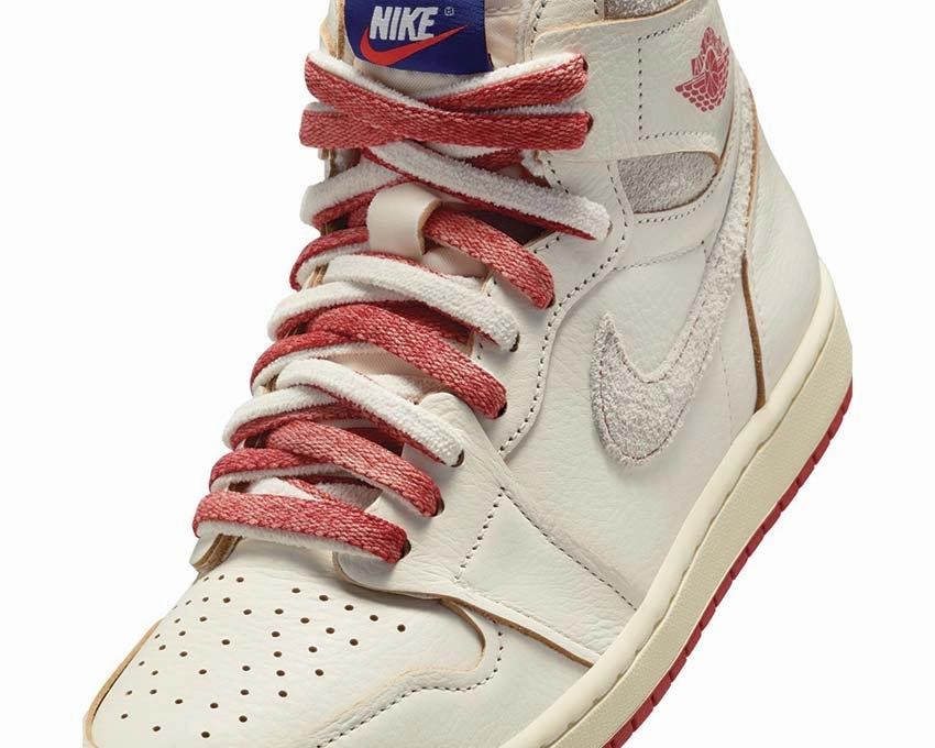 Air Jordan 1 High OG "Rare Air" W Vintage leather court sneakers