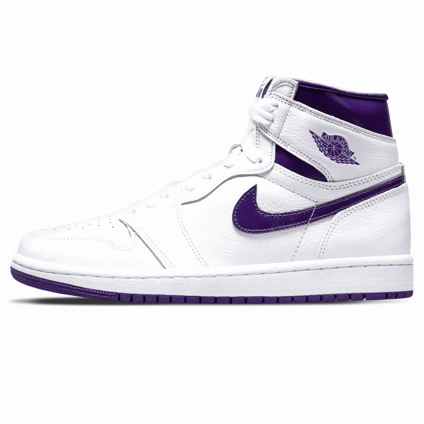 Air Jordan 1 High OG Wmns 'Court Purple' Air Jordan 1 timeless sneakers for Jordan fans