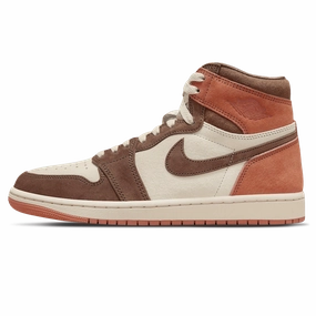 Air Jordan 1 High Wmns OG 'Dusted Clay' Air Jordan 1 High classic sneakers with premium finish