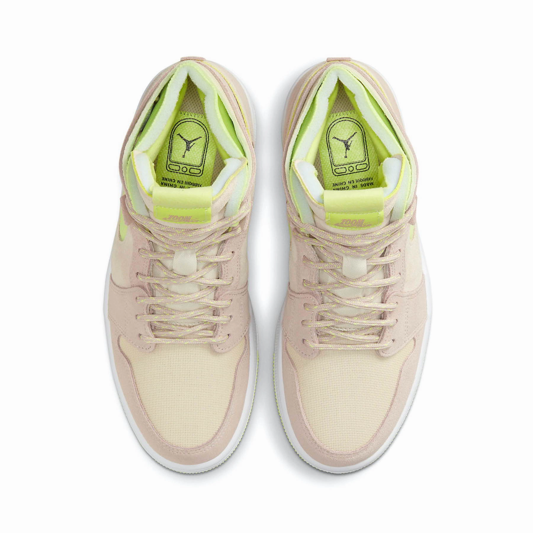 Air Jordan 1 High Wmns  Zoom Comfort 'Lemon Twist' Air Jordan 1 High OG shoes