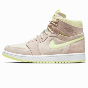 Air Jordan 1 High Wmns  Zoom Comfort 'Lemon Twist' Air Jordan 1 High classic sneakers with premium finish