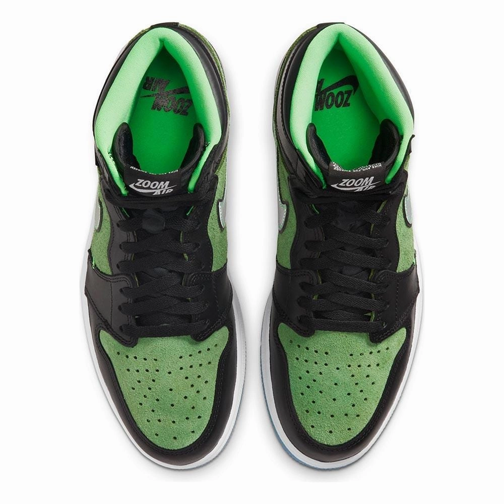 Air Jordan 1 High Zoom 'Rage Green' Air Jordan 1 vintage style sneakers