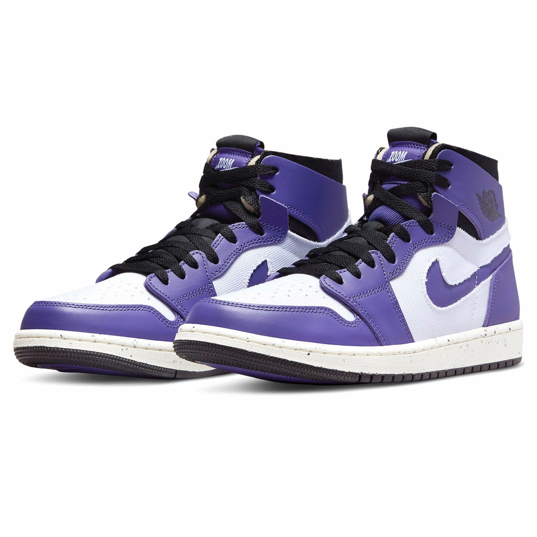 Air Jordan 1 High Zoom Comfort 'Crater Purple' Air Jordan 1 classic sneakers