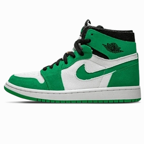 Air Jordan 1 High Zoom Comfort 'Stadium Green' Air Jordan 1 sneakers with heritage court style
