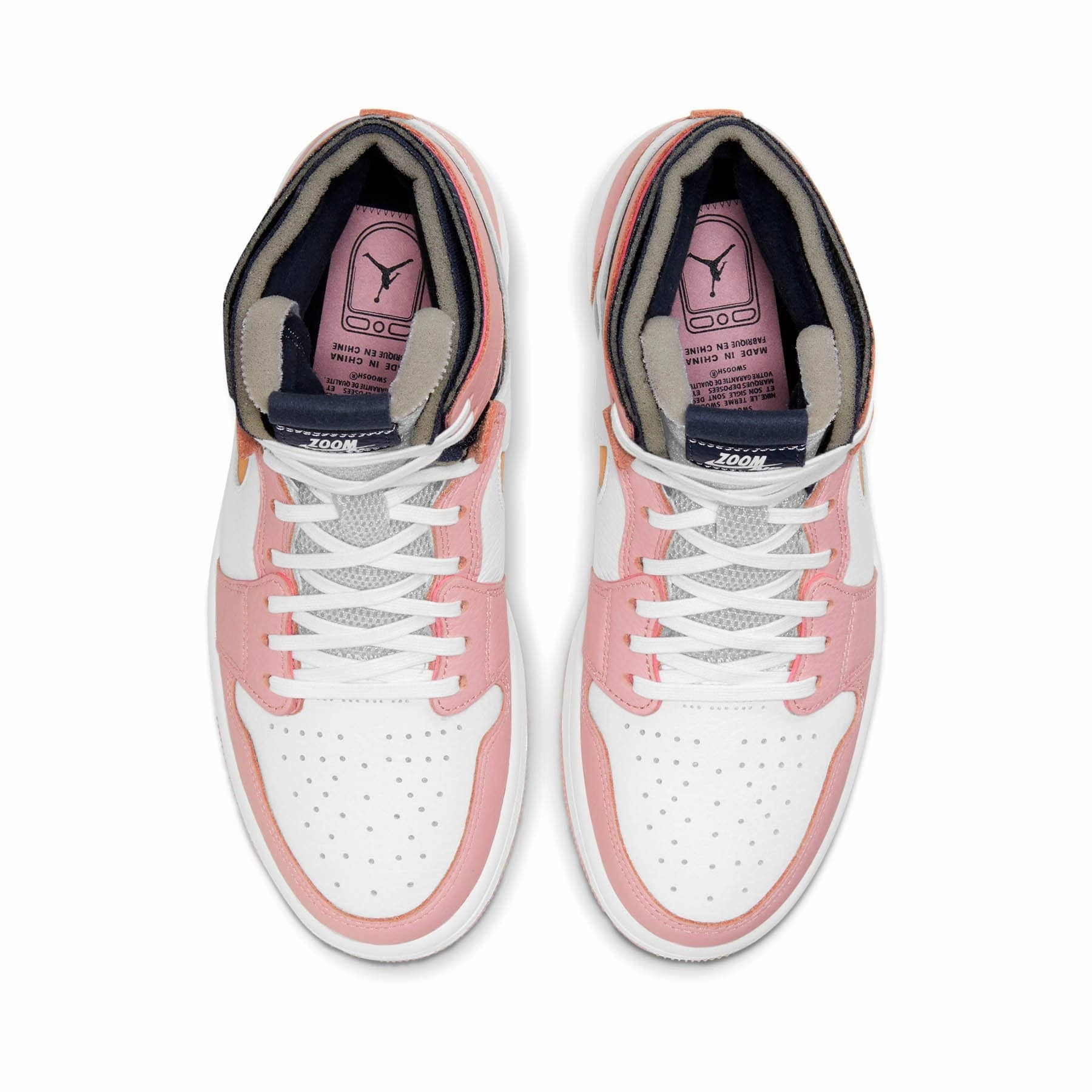 Air Jordan 1 High Zoom Wmns 'Pink Glaze' Air Jordan 1 vintage style sneakers
