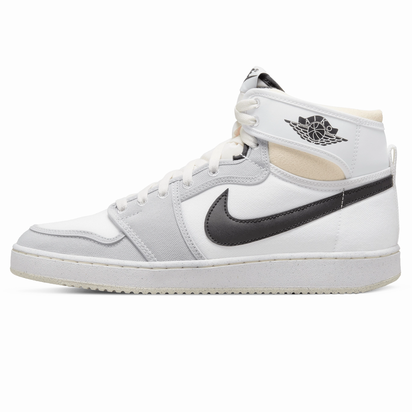 Air Jordan 1 KO High 'Grey Fog' Air Jordan 1 sneakers with heritage court style