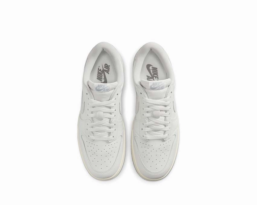 Air Jordan 1 Low 85 "Neutral Grey" Vintage leather court sneakers