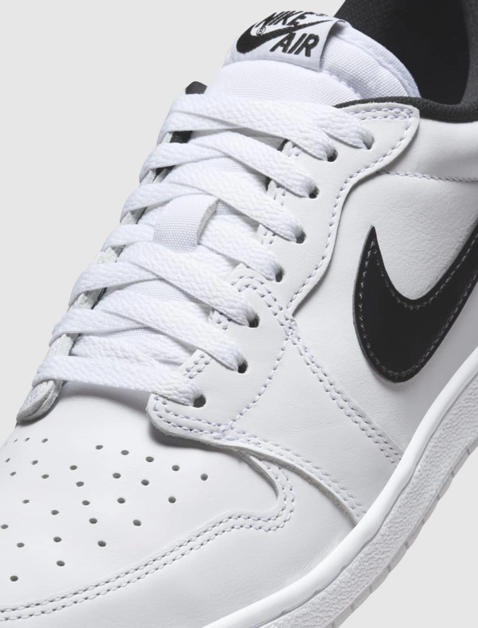 AIR JORDAN 1 LOW 85 "WHITE/ NEUTRAL GREY" Retro basketball lifestyle shoes