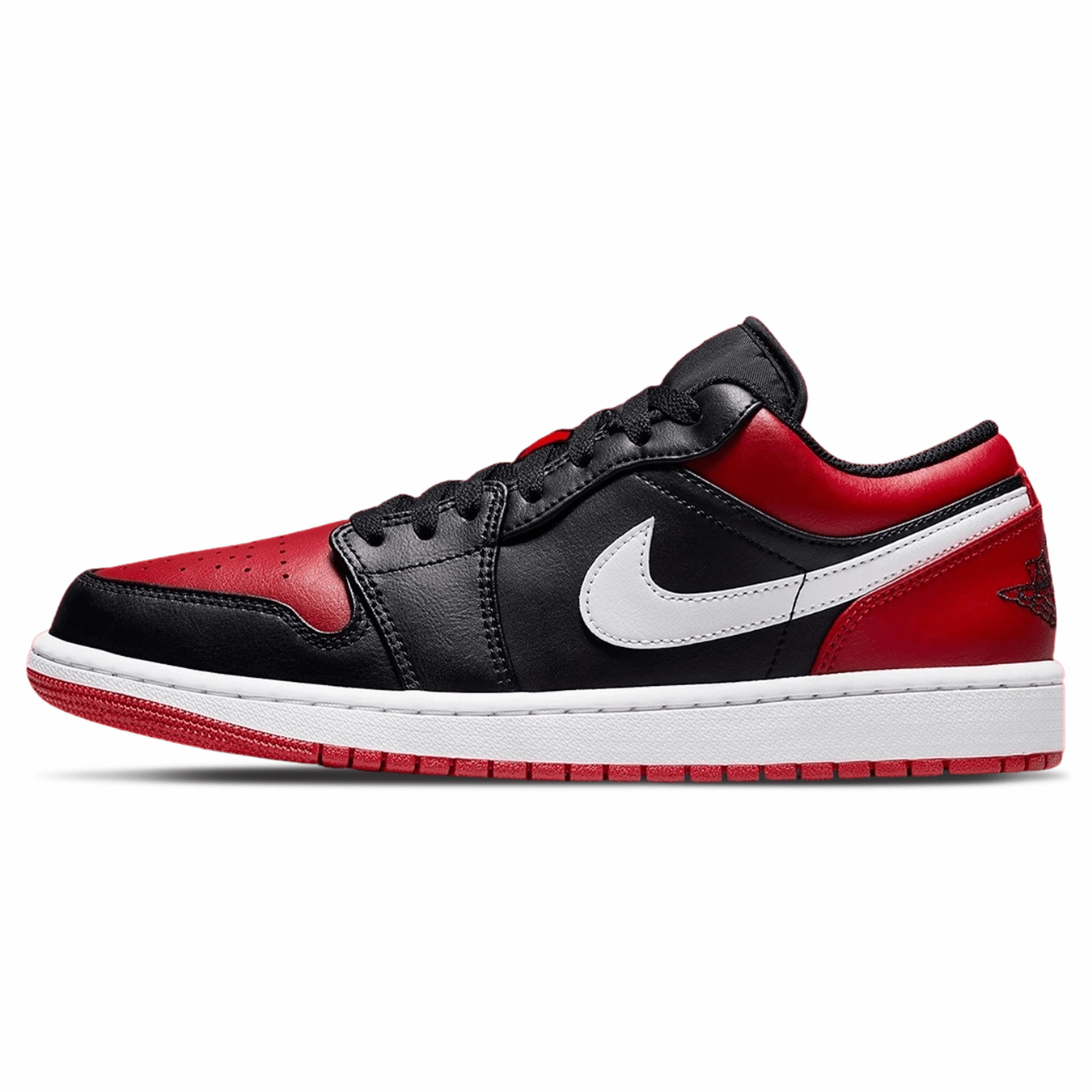 Air Jordan 1 Low 'Alternate Bred Toe' Air Jordan 1 sneakers with heritage court style