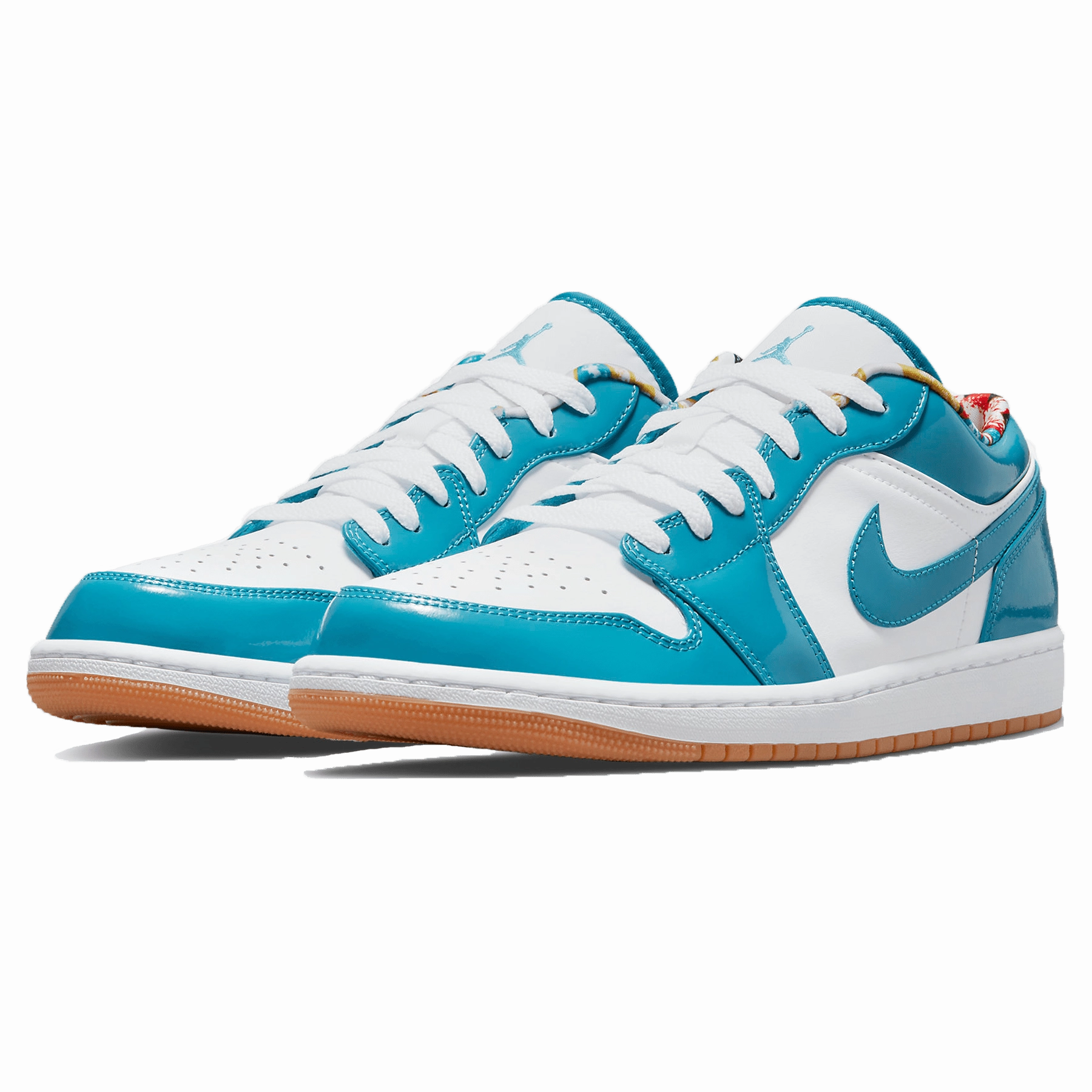 Air Jordan 1 Low 'Barcelona' Air Jordan 1 vintage style sneakers