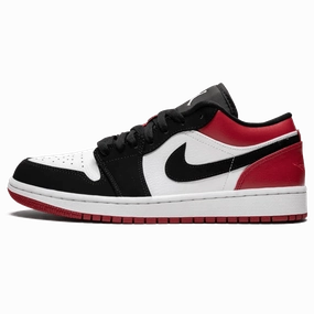 Air Jordan 1 Low 'Black Toe' Air Jordan 1 sneakers with heritage court style