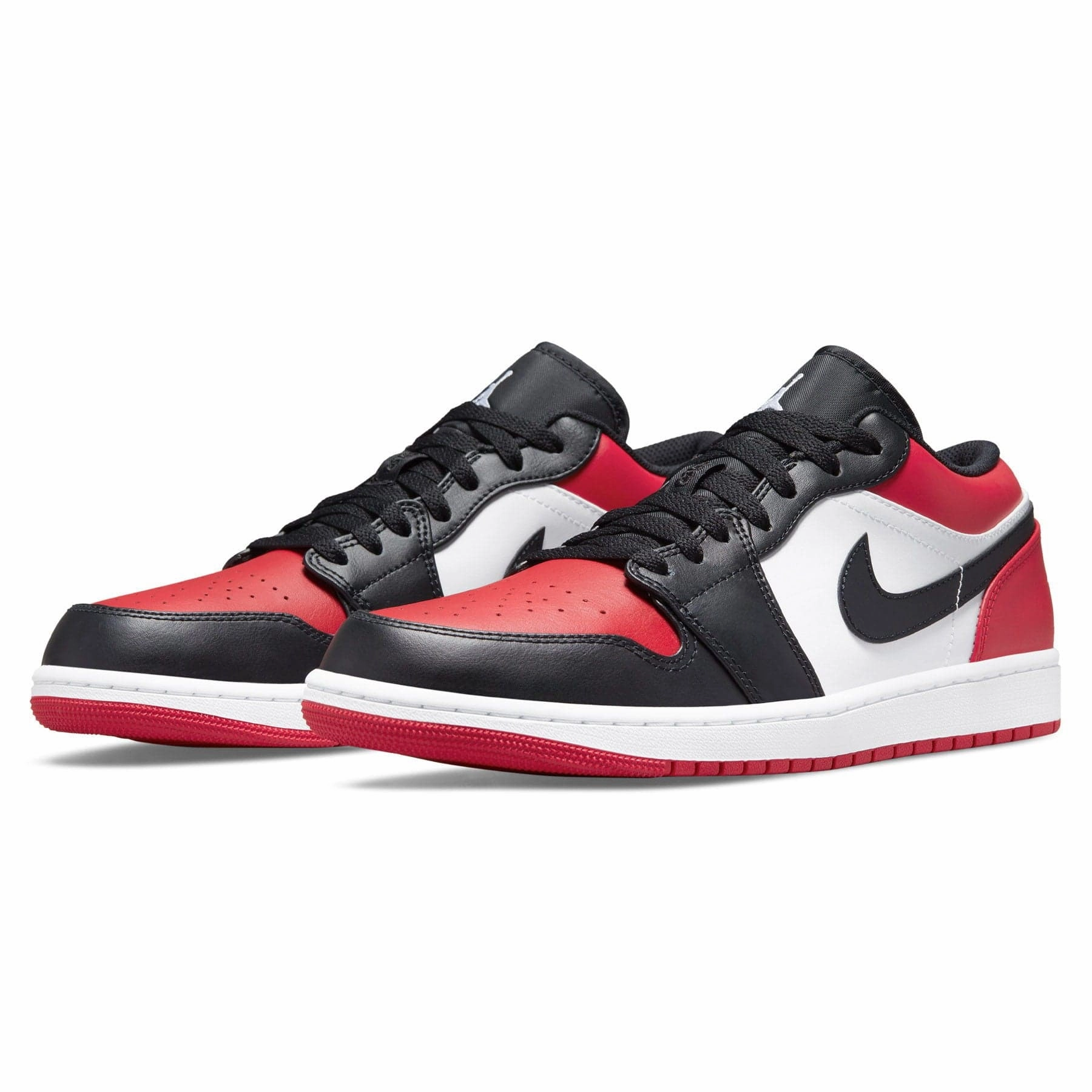 Air Jordan 1 Low 'Bred Toe' Air Jordan 1 vintage style sneakers