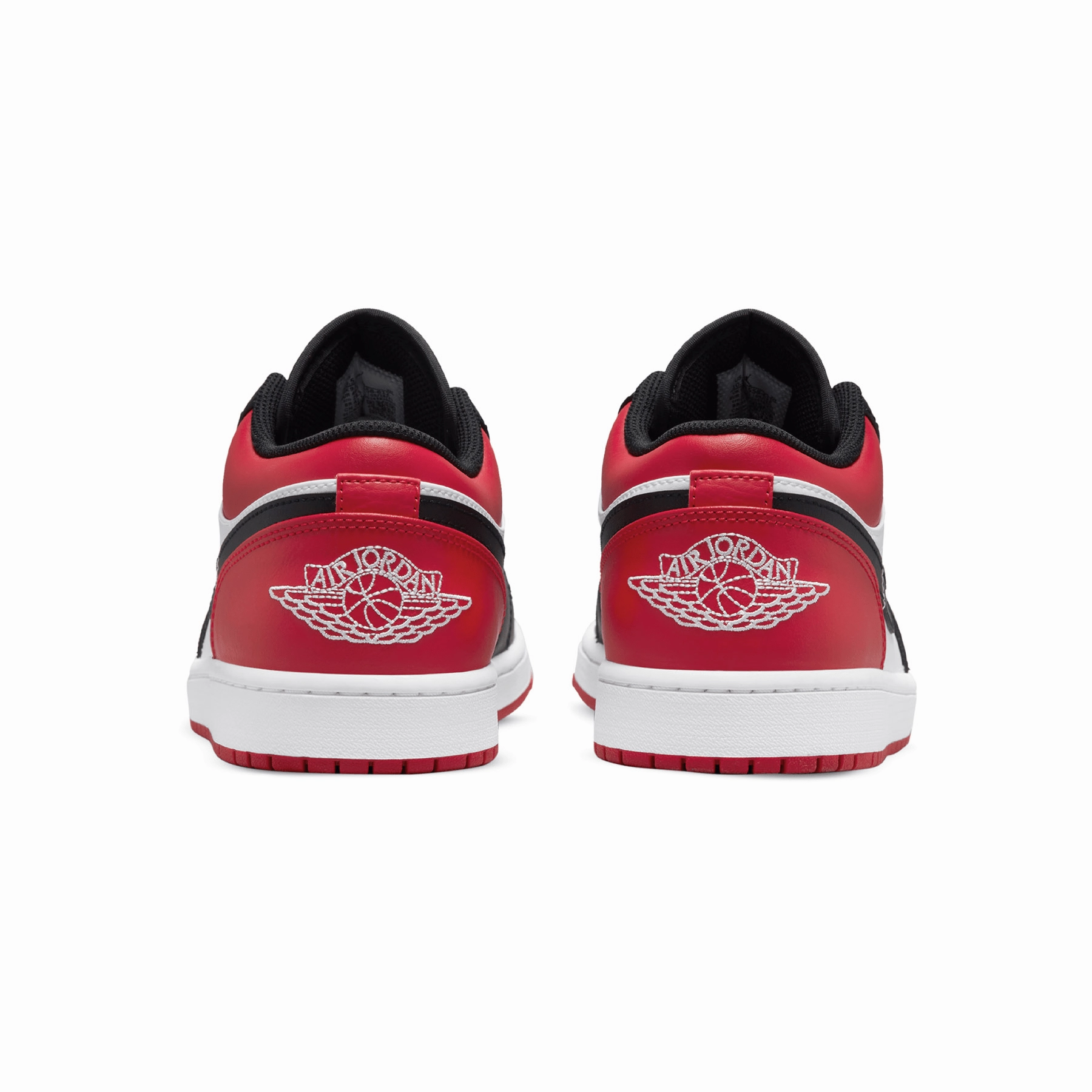 Air Jordan 1 Low 'Bred Toe' Air Jordan 1 vintage style sneakers