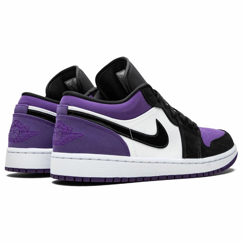 Air Jordan 1 Low 'Court Purple' 2019 Air Jordan 1 vintage style sneakers