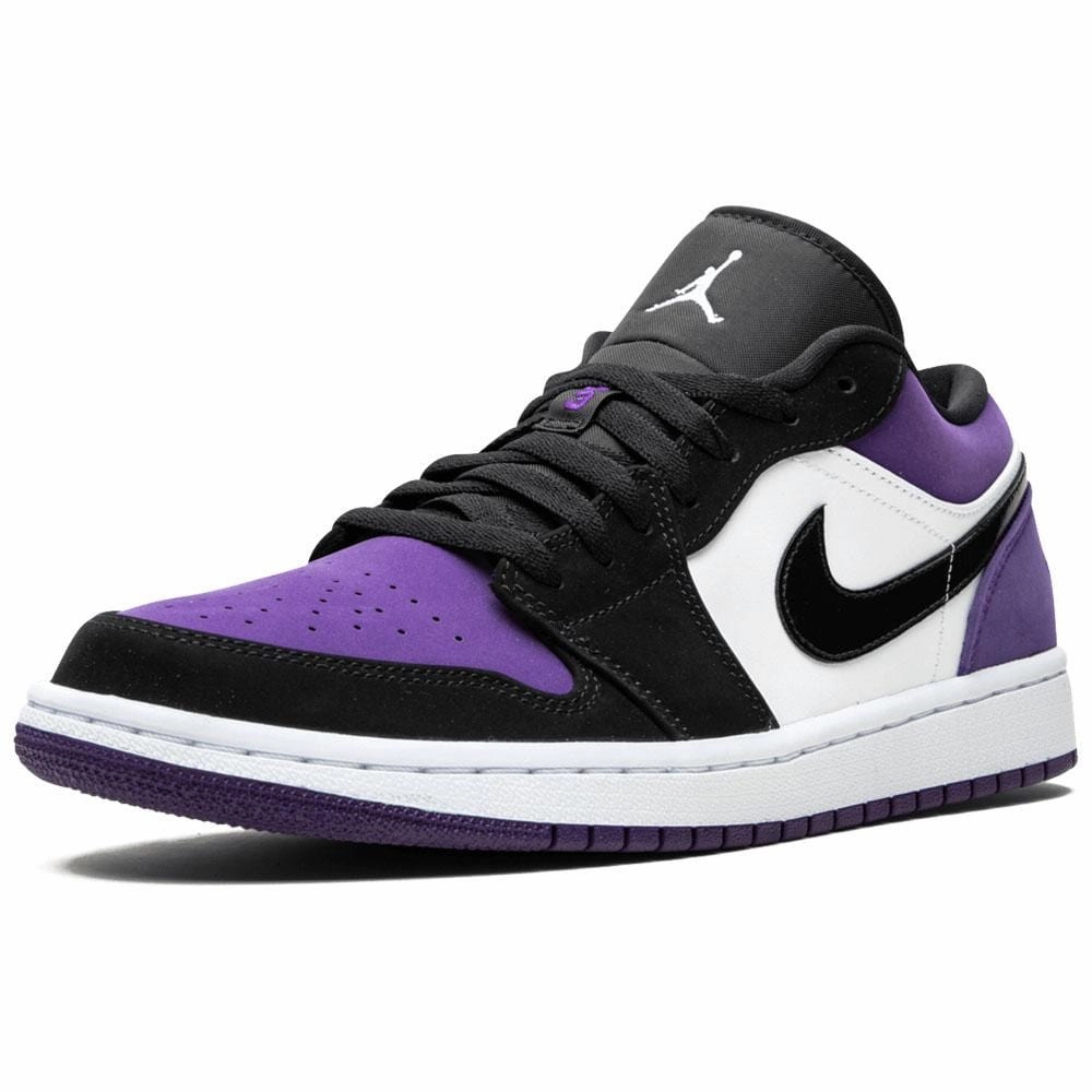 Air Jordan 1 Low 'Court Purple' 2019 Air Jordan 1 vintage style sneakers