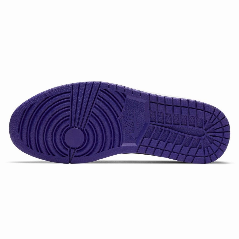 Air Jordan 1 Low 'Court Purple' 2020 Air Jordan 1 vintage style sneakers