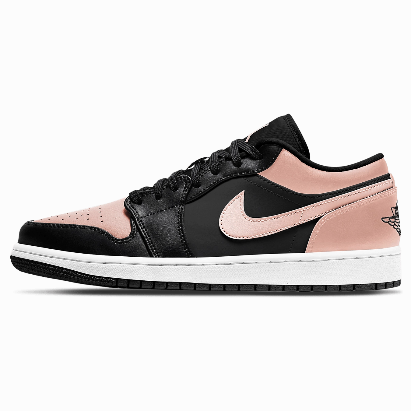 Air Jordan 1 Low 'Crimson Tint' Air Jordan 1 sneakers with heritage court style
