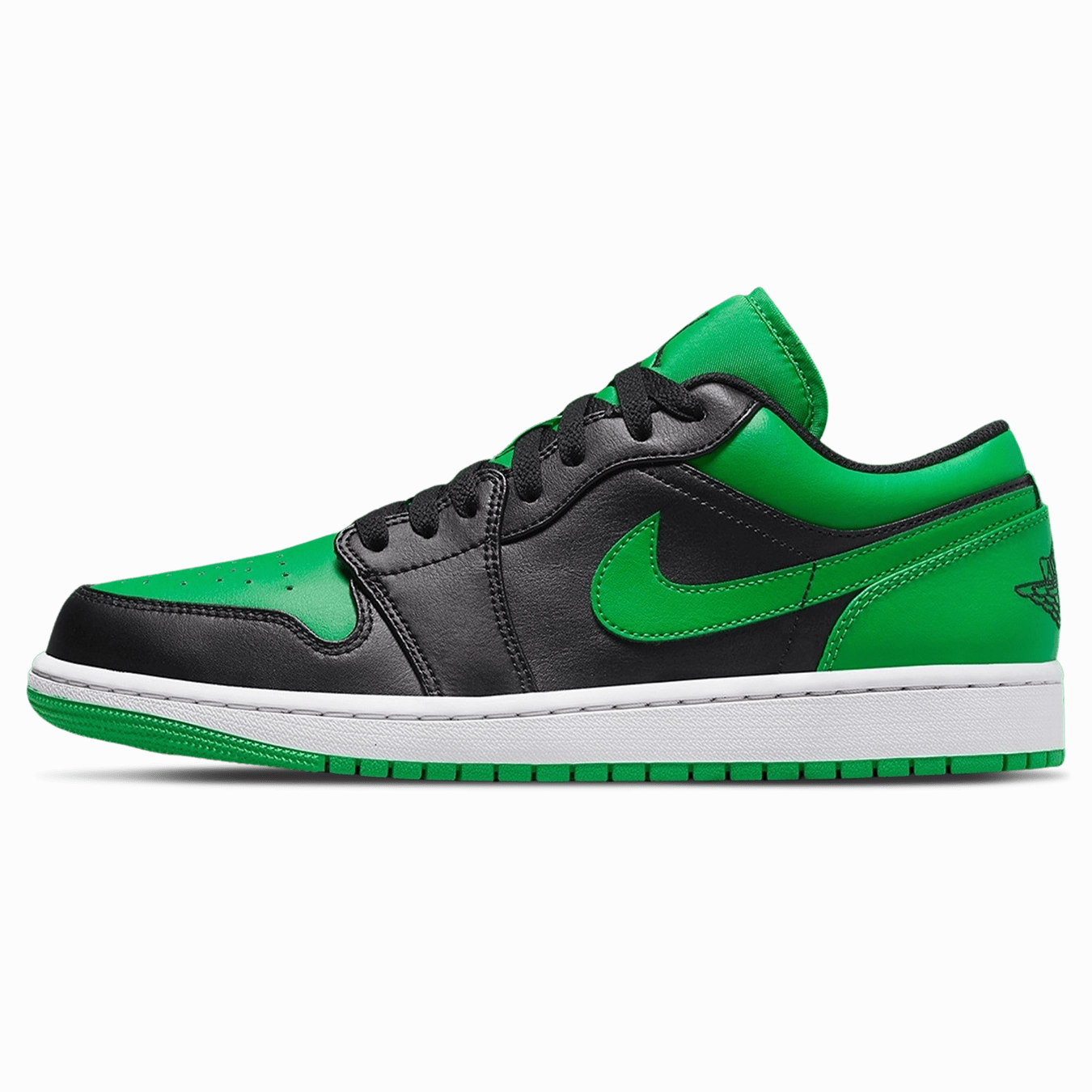 Air Jordan 1 Low 'Lucky Green' Air Jordan 1 sneakers with heritage court style