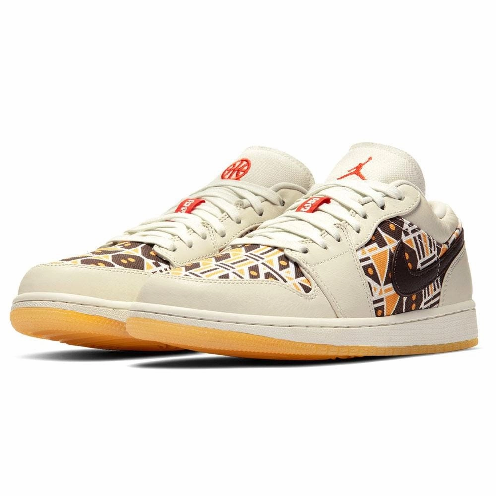Air Jordan 1 Low 'Quai 54' Air Jordan 1 vintage style sneakers