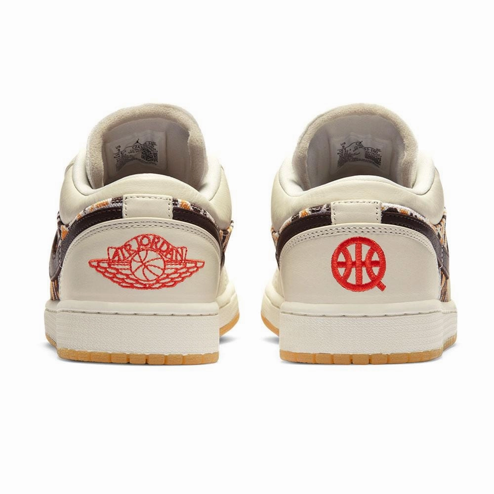 Air Jordan 1 Low 'Quai 54' Air Jordan 1 vintage style sneakers