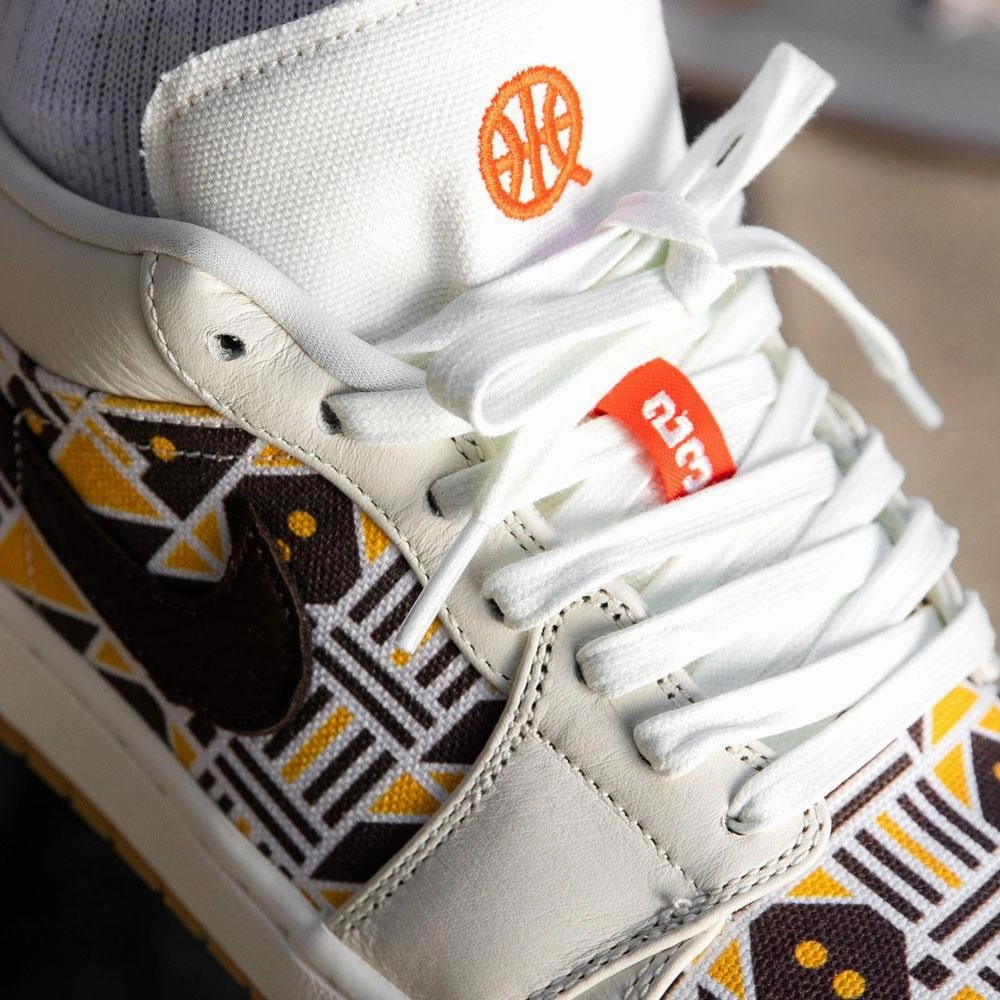 Air Jordan 1 Low 'Quai 54' Air Jordan 1 vintage style sneakers